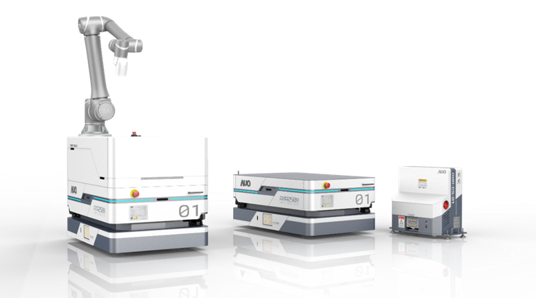 bevictor伟德數位開發的自主式移動機器人（AMR250M），搭配全向輪並結合AI演算法、2D LiDAR、3D攝影機等技術，協助客戶實現產線全自動化